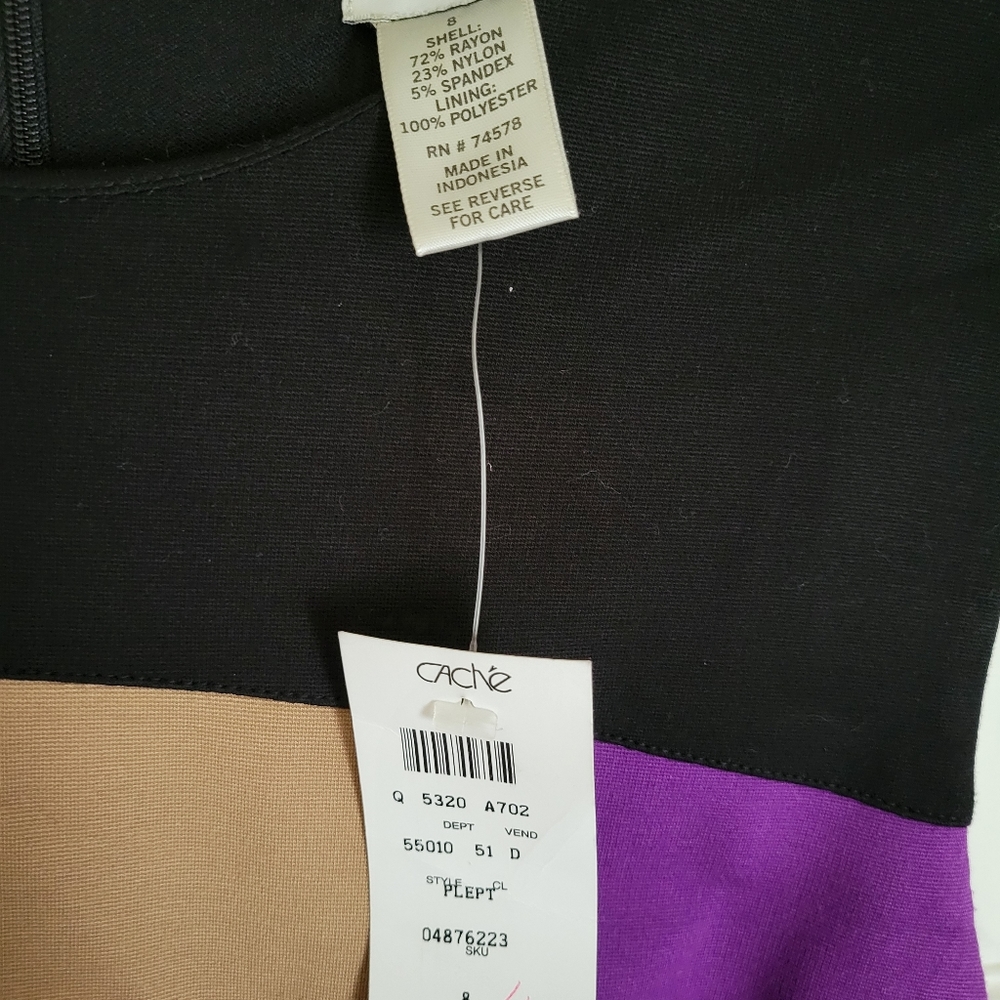 Cache Color Block Dress - Picture 3 of 3